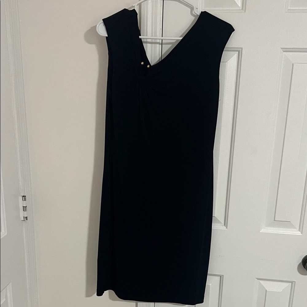 Elegant Black Sleeveless Dress